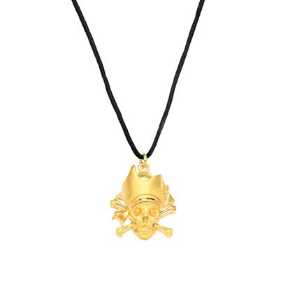 Picture of Pirate Necklace Silver Gold Plated