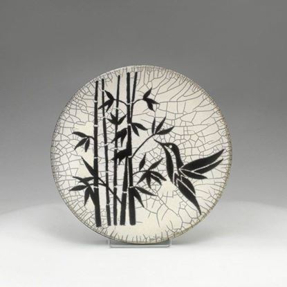 Picture of Platter drawn with bamboo