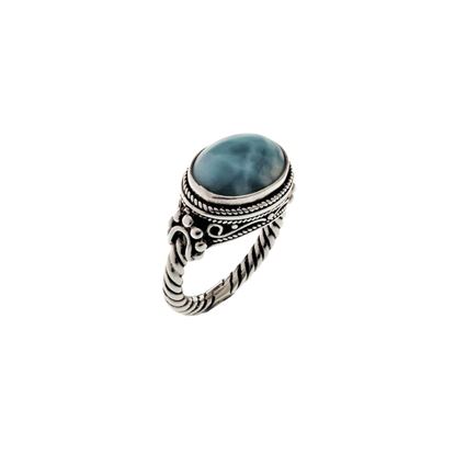 Picture of Sterling Silver 925 Ring with Gemstone