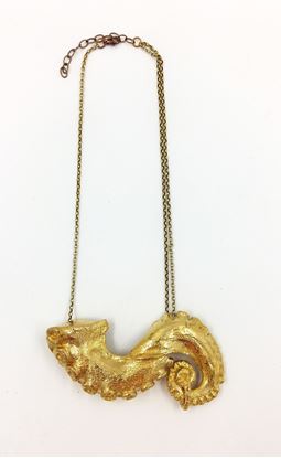 Picture of Tentacle Large Brass Necklace