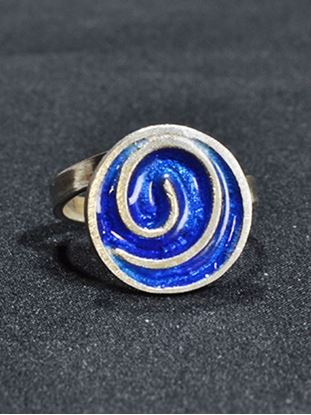 Picture of  silver ring spiral 2
