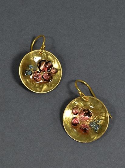 Picture of earrings hemisphere 3