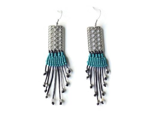 Picture of Σκουλαρίκια μακραμέ