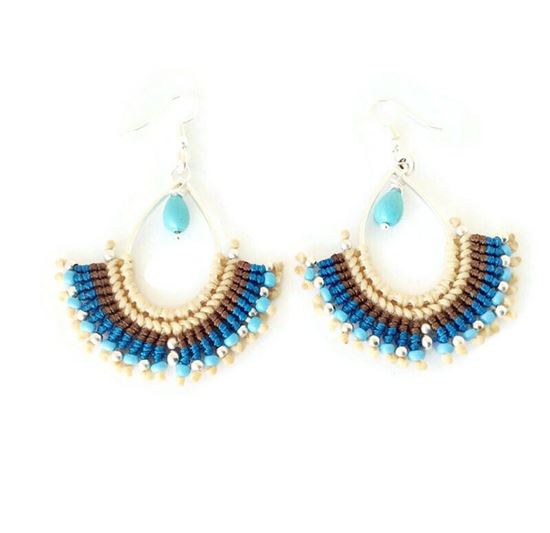 Picture of Σκουλαρίκια μακραμέ