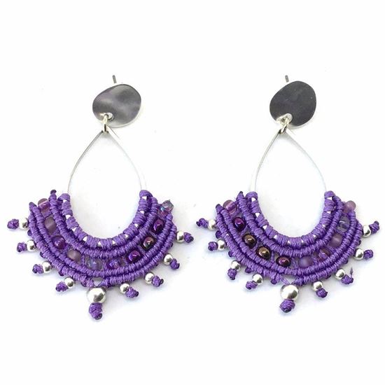 Picture of Σκουλαρίκια μακραμέ