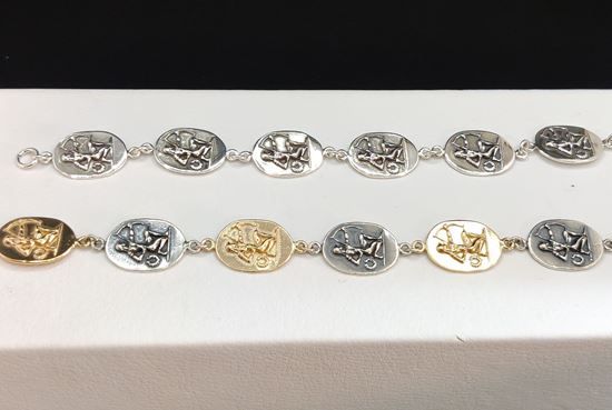 Picture of Silver bracelet with archer 