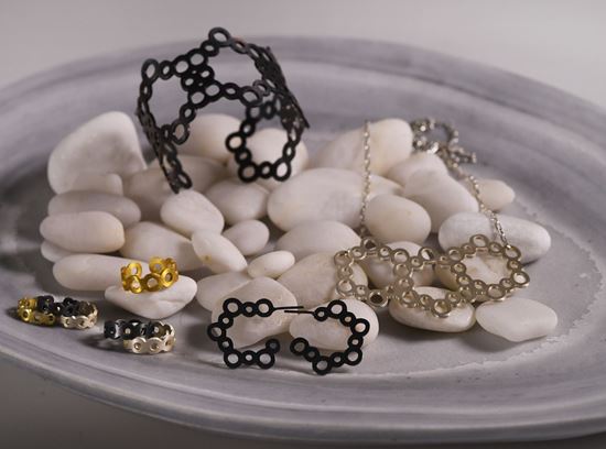 Picture of Σκουλαρίκι κυψέλες 