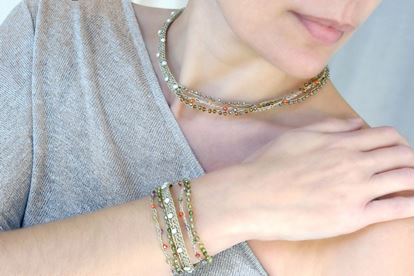 Picture of Necklace & Bracelet 