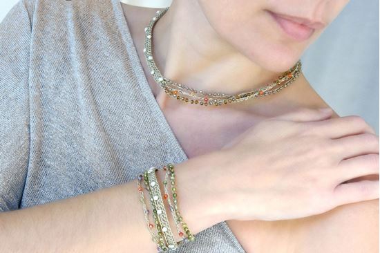 Picture of Necklace & Bracelet 