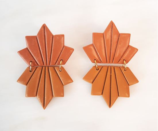 Picture of Χειροποίητα σκουλαρίκια LEAVES